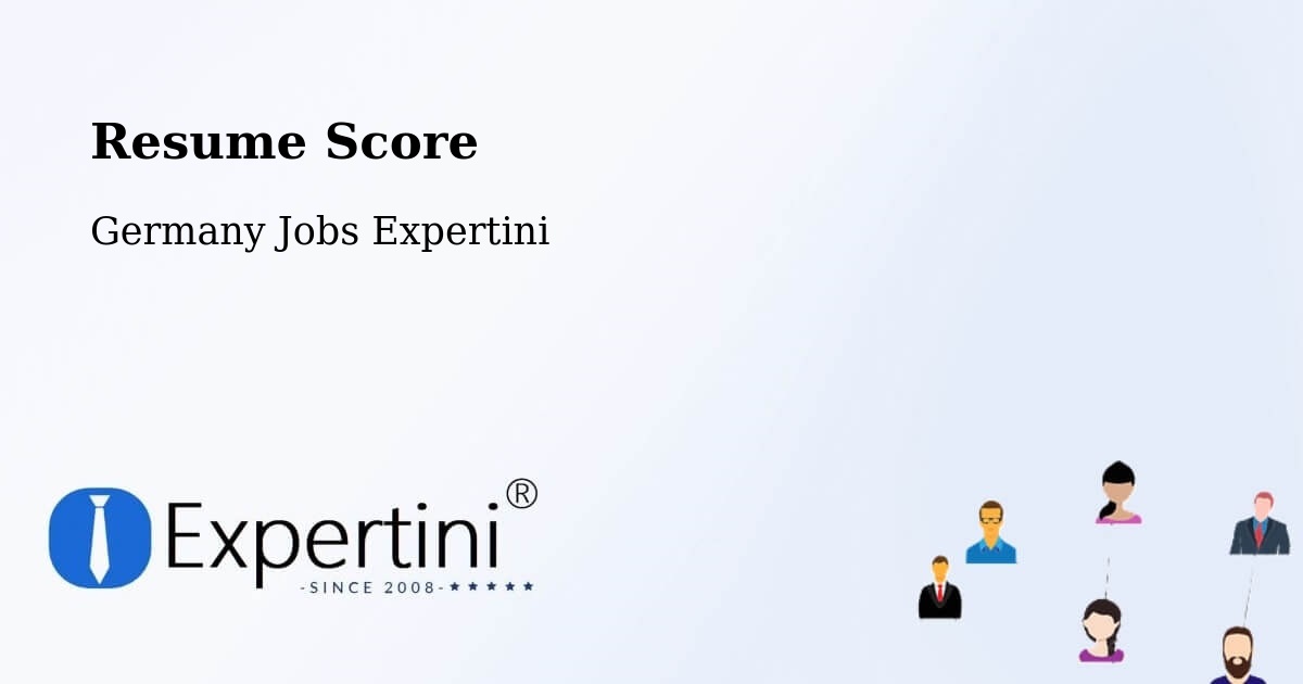 Resume Score & Job Description Match Tool – Willich - Germany Jobs Expertini
